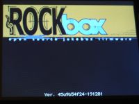 Rockbox booting on an iPod Video